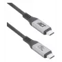 ACT USB4 80Gbps Thunderbolt 5 kaabel 240W USB USB-C, USB-IF sertifitseeritud, 1,5 meetrit