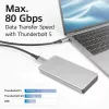 ACT USB4 80Gbps Thunderbolt 5 kaabel 240W USB USB-C, USB-IF sertifitseeritud, 1,5 meetrit