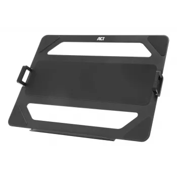 ACT universaalne sülearvutialus monitorivarredele, Must, Teras, 29,5 cm (11,6 tolli), 43,9 cm (17,3 tolli), 9 kg, 75 x 75 mm