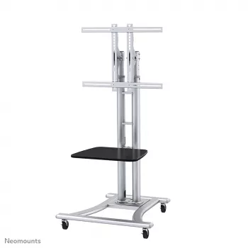 Neomounts PLASMA-M1800E TV-käru 27-70 tolli, hõbedane, teisaldatav põrandastatiiv, teras, 50 kg, 68,6 cm (27 tolli), 177,8 cm (70 tolli)