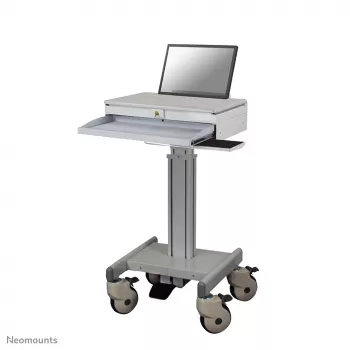 Neomounts MED-M100 meditsiiniline mobiilne tööjaam -17 tolli - gaasvedru - lukustatav