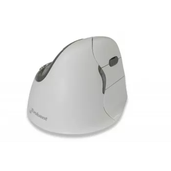 BakkerElkhuizen Evoluent 4 Bluetooth Valge, Paremakäeline, Vertikaalne disain, Laser, Bluetooth, 2600 DPI, Valge