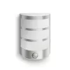 Välisseinalamp Philips myGarden Python 5,5 W LED, roostevaba teras/valge, IR-andur, 220–240 V