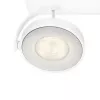 Philips WarmGlow LED Clockwork lae-/seinavalgusti 4x LED, 18W kokku, 2700K, 2000 lm, hämardatav, IP20, valge