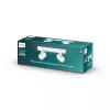 Pinnale paigaldatav valgusti Philips myLiving 5309231P0, GU10 LED 7 W, 2700K, 255 lm, 2-pirniline, hämardatav, valge