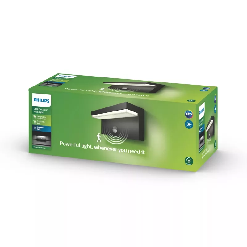 Philips myGarden 1648493P3 välisseinavalgusti mittevahetatava pirniga LED 9 W F