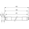 Philips MAS LEDtube 1500mm säästulamp Valge 3300 K 20 W G13