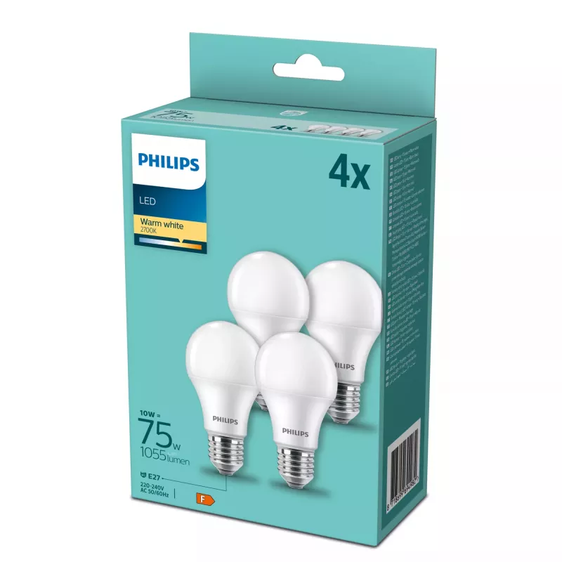 Philips LED-pirn Soe valge 2700 K 10,5 W E27 F