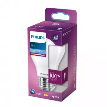 Philips LED-pirn Külm päevavalgus 6500 K 10,5 W E27 D