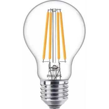 Philips Filament Bulb Clear 100W A60 E27 10.5W Warm Valge 1521lm