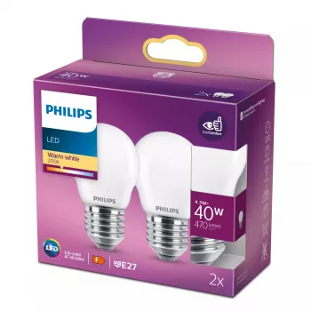 Philips LED-pirn Soe valge 2700 K 4.3 W E27 F