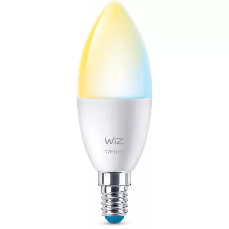Nutipirn WiZ Candle 40 W C37 E14 Wi-Fi Valge
