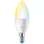 Nutipirn WiZ Candle 40 W C37 E14 Wi-Fi Valge
