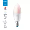 Nutipirn WiZ Candle 40 W C37 E14 Wi-Fi Valge Energiaklass F