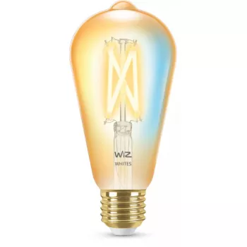Nutipirn WiZ Filament Bulb merevaik 6,7W ST64 E27 Wi-Fi kuldne
