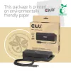 CLUB 3D USB-C sülearvuti laadija 140W, vahelduvvoolutoide, universaalne ühilduvus, 1 m kaabel, must