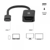 USB-C HDMI 2.1 adapter Club 3D CAC-2505 — 8K@60Hz, USB USB-C HDMI + USB, 0,12 m