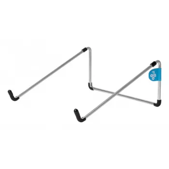 R-Go Tools R-Go Steel Basic sülearvutialus, hõbedane, Hõbe, Teras, 25.4 cm (10 tolli), 55.9 cm (22 tolli), 5 kg, 0 - 110 mm