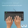 R-Go Tools Ergonoomiline klaviatuur R-Go Compact Break, kompaktne klaviatuur pausitarkvaraga, QWERTY (UK), juhtmega, must