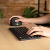 R-Go Tools Ergonoomiline klaviatuur R-Go Compact Break, kompaktne klaviatuur pausitarkvaraga, AZERTY (FR), Bluetooth, must