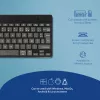 R-Go Tools Ergonoomiline klaviatuur R-Go Compact Break, kompaktne klaviatuur pausitarkvaraga, AZERTY (FR), Bluetooth, must