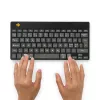 R-Go Tools Ergonoomiline klaviatuur R-Go Compact Break, kompaktne klaviatuur puhketarkvaraga, QWERTY (Põhjamaade), Bluetooth, must
