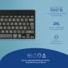 R-Go Tools Ergonoomiline klaviatuur R-Go Compact Break, kompaktne klaviatuur puhketarkvaraga, QWERTY (Põhjamaade), Bluetooth, must