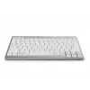 BakkerElkhuizen UltraBoard 950 Wireless US Qwerty, Mini, juhtmevaba, Bluetooth, käärikmehhanismiga klahvilüliti, QWERTY, helehall, valge