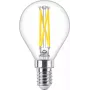 Philips Filament Candle Clear 25W P45 E14, 2,5 W, 25 W, E14, 340 lm, 15000 h, Soe kuma