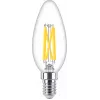 Philips hõõgniidiga küünal selge 60W B35 E14, 5,9 W, 60 W, E14, 806 lm, 15000 h, soe kuma