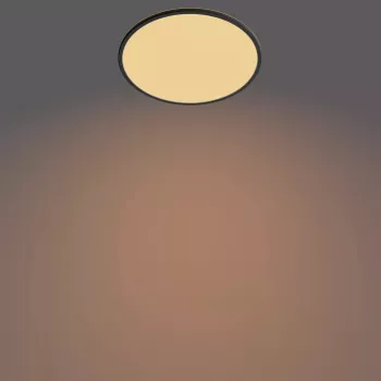 Laelamp Philips Functional Super õhuke 22 W Must LED Ümar