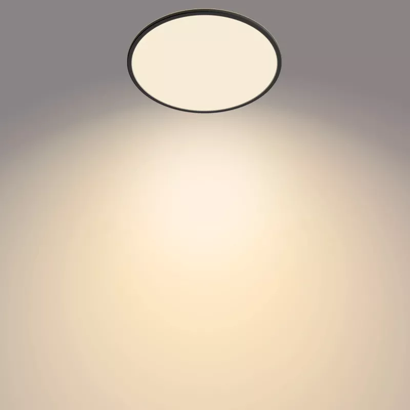 Laelamp Philips Functional Super õhuke 22 W Must LED Ümar