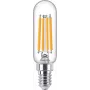 Philips hõõgniitpirn läbipaistev 60W T25 E14, 6,5 W, 60 W, E14, 806 lm, 15000 h, soe valge