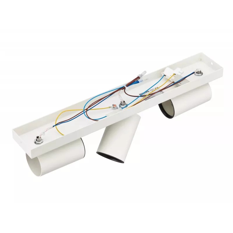 Philips Kosipo lae/seina prožektor 3x, pealispinna valgusti, GU10, 3 tk, LED, 220-240 V, valge