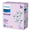 Philips Spot 50W PAR16 GU10 x3, 4,6 W, 50 W, GU10, 390 lm, 15 000 h, Jahe valge