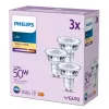 Philips Spot 50W PAR16 GU10 x3, 4,6 W, 50 W, GU10, 355 lm, 15000 h, Soe valge