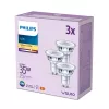 Philips Spot 35W PAR16 GU10 x3, 3.5 W, 35 W, GU10, 255 lm, 15000 h, soe valge