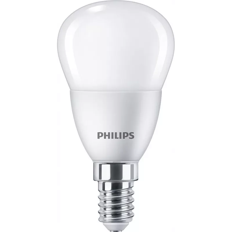 Philips Candle 40W P45 E14 x3, 4,9 W, 40 W, E14, 470 lm, 15 000 h, Soe valge