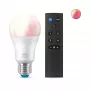 WiZ Bulb 8W (Eq.60W) A60 E27 x1 + Pult, Nutipirn, Wi-Fi/Bluetooth, Valge, Wi-Fi 4 (802.11n), 802.11b, 802.11g, LED, E27