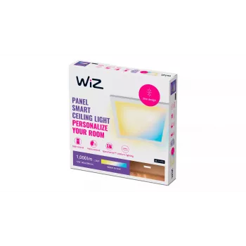Signify WiZ Panel Ceiling 12 W Square nutikas laepaneelvalgusti, 12 W, Wi‑Fi, 300×300×42 mm, valge