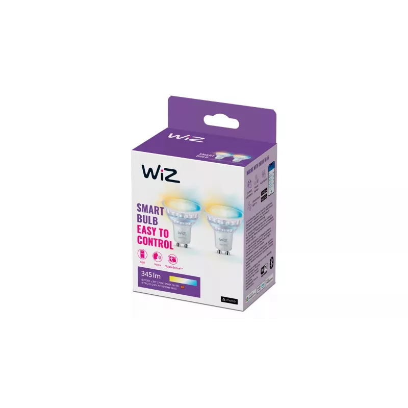 Nutikas pirn WiZ Spot 50 W PAR16 GU10 Wi-Fi Bluetooth GU10