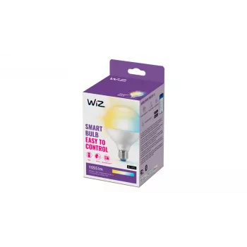 WiZ Globe 75W G95 E27, nutipirn, Wi-Fi/Bluetooth, valge, Wi-Fi 4 (802.11n), 802.11b, 802.11g, LED, E27