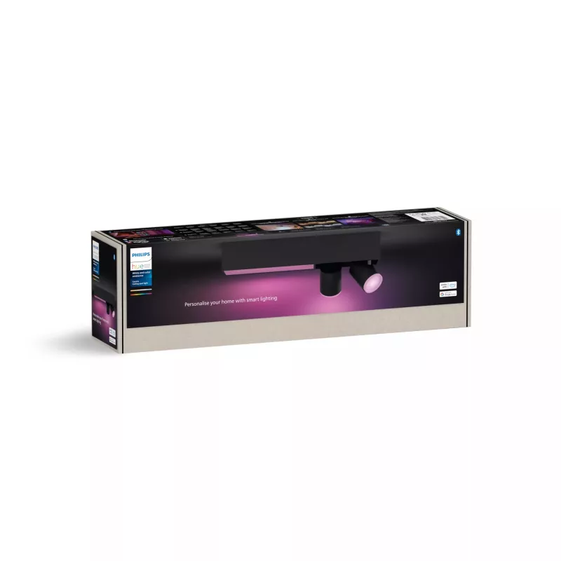 Philips Hue Valge and colour ambience Centris 2-spot laelamp