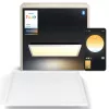 Philips Aurelle ruudukujuline paneelvalgusti, nutikas laevalgusti, Bluetooth/Zigbee, valge, LED, alumiinium, muudetav
