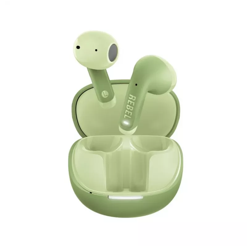 Hama Twins Core 2 kõrvaklapid True Wireless Stereo (TWS) kõrvasisesed kõned/muusika USB USB-C Bluetooth roheline