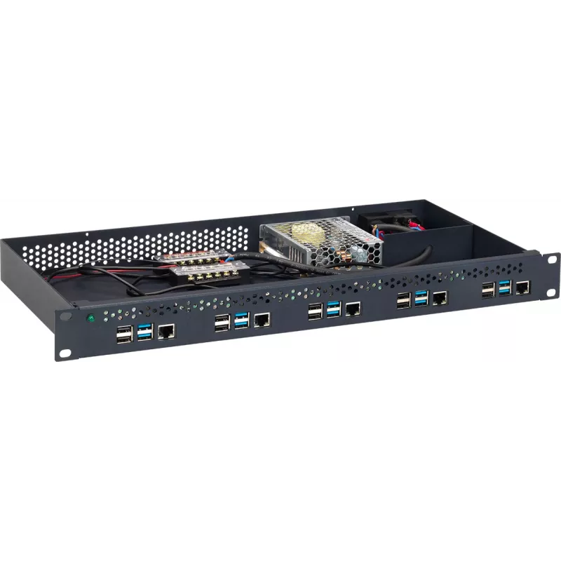 Rackmount.IT RM-PI-T1 kinnituskomplekt Must
