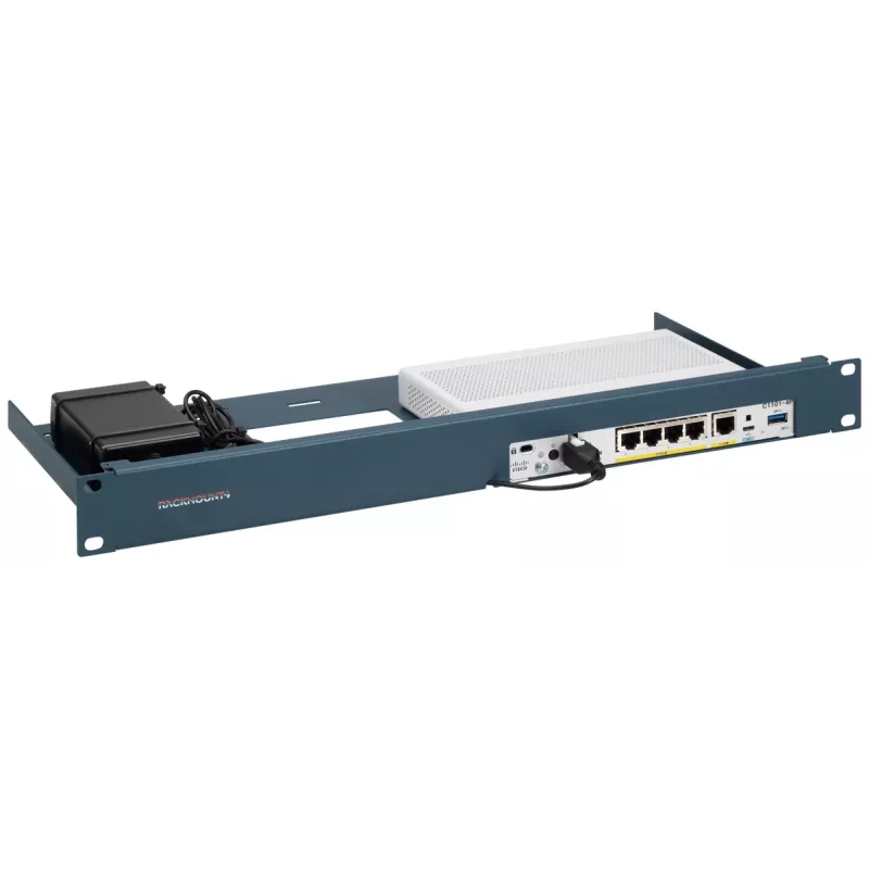 Paigaldusklamber Rackmount.IT RM-CI-T21 1U Sinine 483mm 216mm 44mm