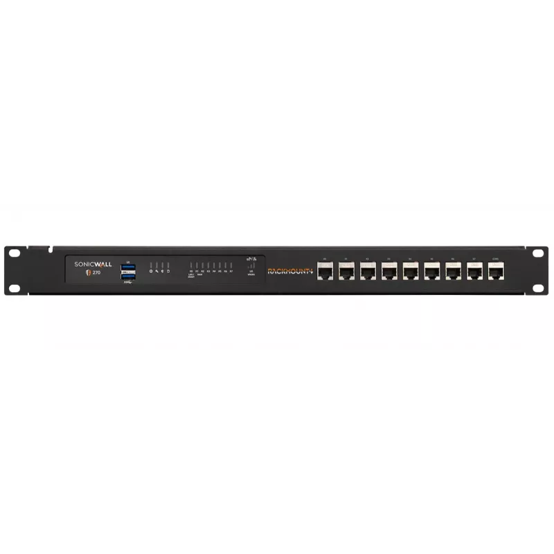 Rackmount IT rackmount bracket for SonicWall TZ270W TZ370W TZ470W (model RM-SW-T11I) varjestatud