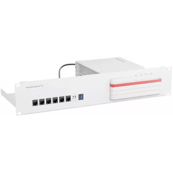 Kinnitusklamber Rackmount.IT RM-FB-T8 – raami tarvik, valge, 2U