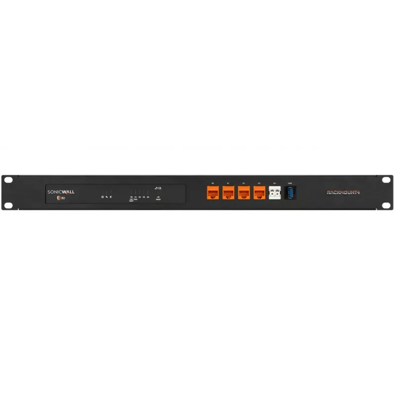 1U riiulikinnituskomplekt SonicWall TZ80-le, tootja rackmount it RM-SW-T14 — 1U kinnituskomplekt SonicWall TZ80 seadmele